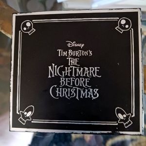 A faceted pendent.  Nightmare before Christmas.  Sterling Silver chain.